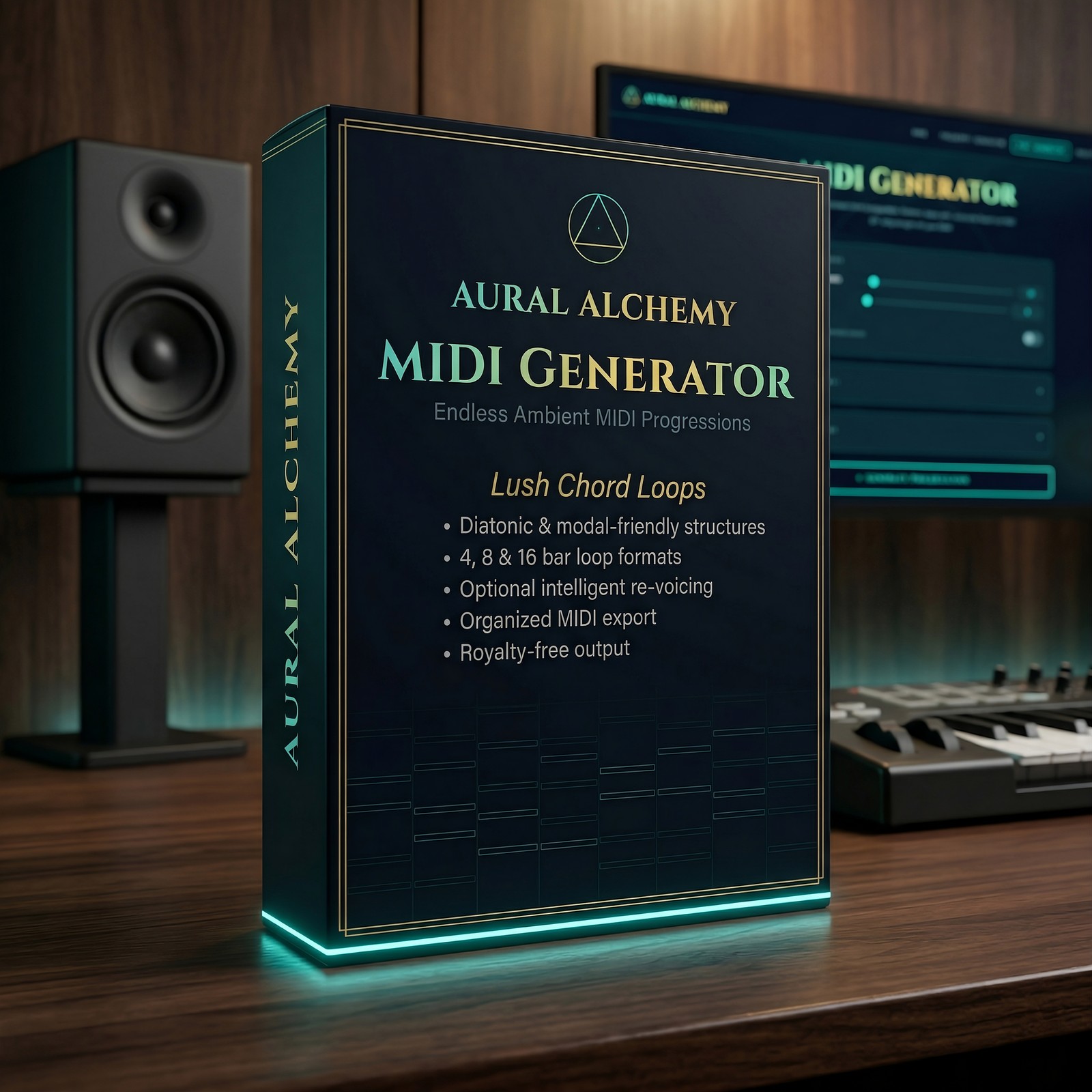 Infinite Ambient MIDI Generator